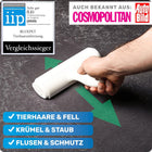 BluePet Tierhaarentferner Mini-Fusselroller – für weiche Oberflächen, Sofa, Teppich und Bett