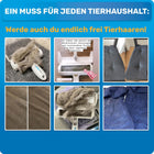 BluePet Tierhaarentferner Mini-Fusselroller – Anwendungsbeispiele im Haushalt